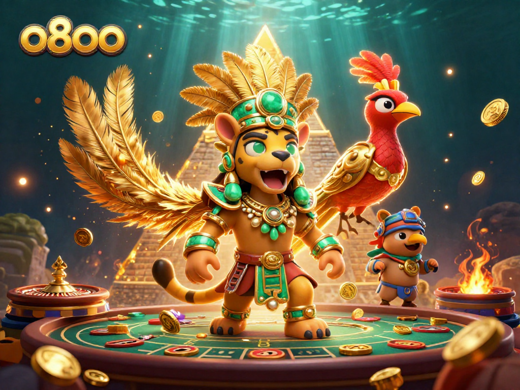Engage in thrilling gameplay at o8oo with dynamic elements and vibrant casino scenes.