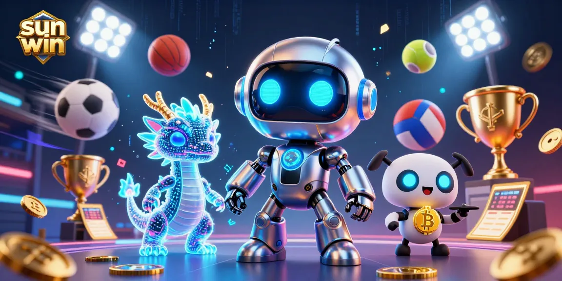 Play thrilling games at sun win with a high-tech cyberpunk atmosphere and vibrant visuals.