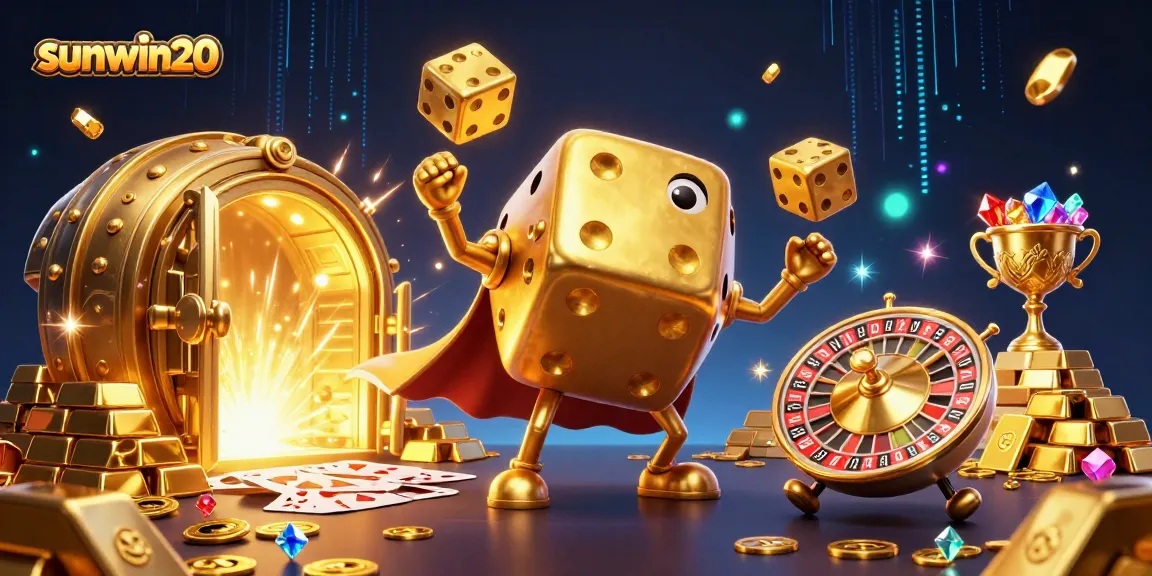Experience excitement at sunwin20 by winning with massive golden dice and treasures.